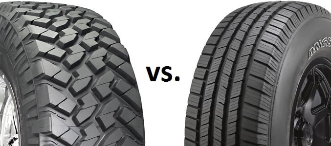 All-terrain vs highway all season tires