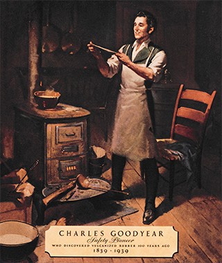 Charles Goodyear - the man that invented Goodyear tires
