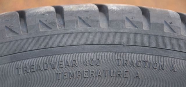 Tire Temperature Grade Chart