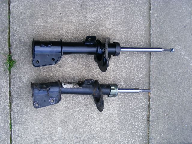 Old and brand new struts