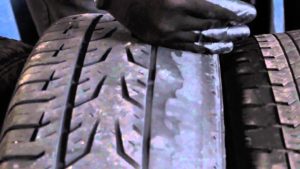 tire care - Unusual tire wear on both sides