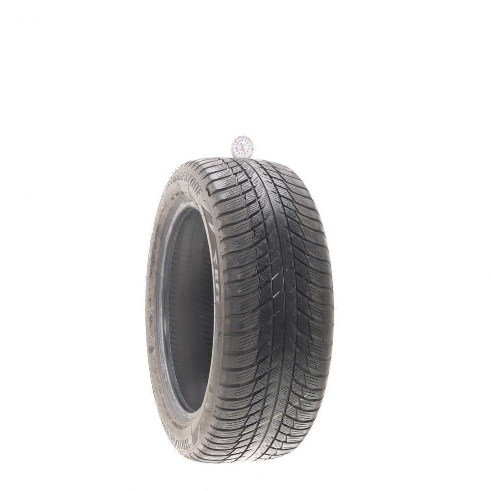 Set of (2) Used 225/50R17 Bridgestone Blizzak LM-001 RFT 94H - 6/32 - Image 1