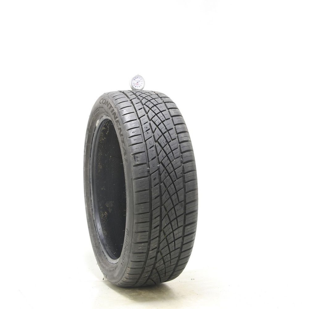 Set of (2) Used 215/45ZR18 Continental ExtremeContact DWS06 Plus 93Y - 9-9.5/32 - Image 1