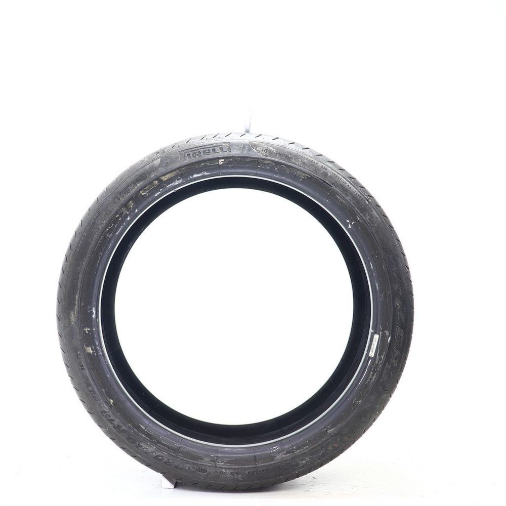 Set of (2) Used 225/40R19 Pirelli P Zero Run Flat 89Y - 7-8/32 - Image 3