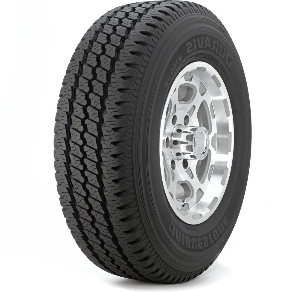 Set of (2) New LT 225/75R16 Bridgestone Duravis M700 HD 115/112R - Image 1