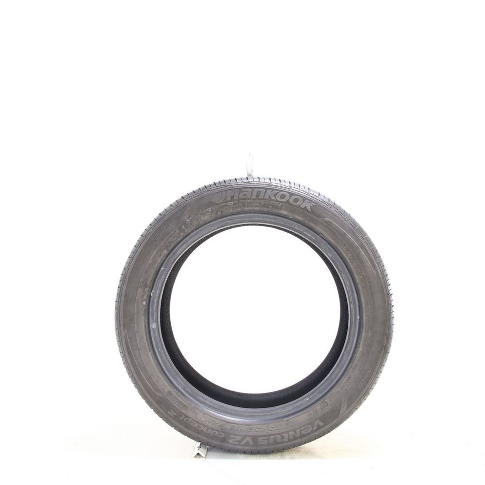 Set of (2) Used 195/50R15 Hankook Ventus V2 concept2 82H - 7-8/32 - Image 3
