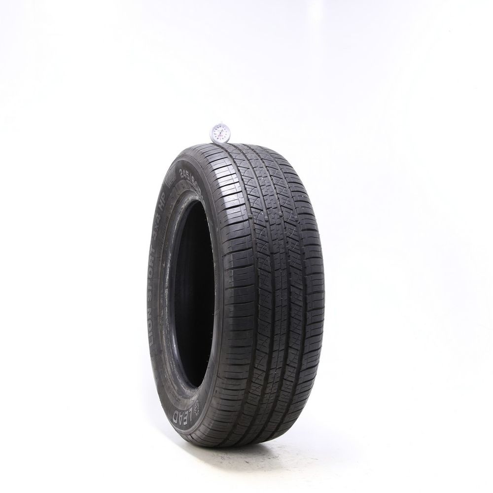 Set of (2) Used 245/60R18 Leao Lion Sport 4X4 HP 105V - 7.5-8/32 - Image 4