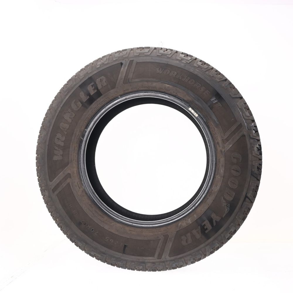 Used LT 265/70R17 Goodyear Wrangler Workhorse HT 121/118R E - 9/32 - Image 3