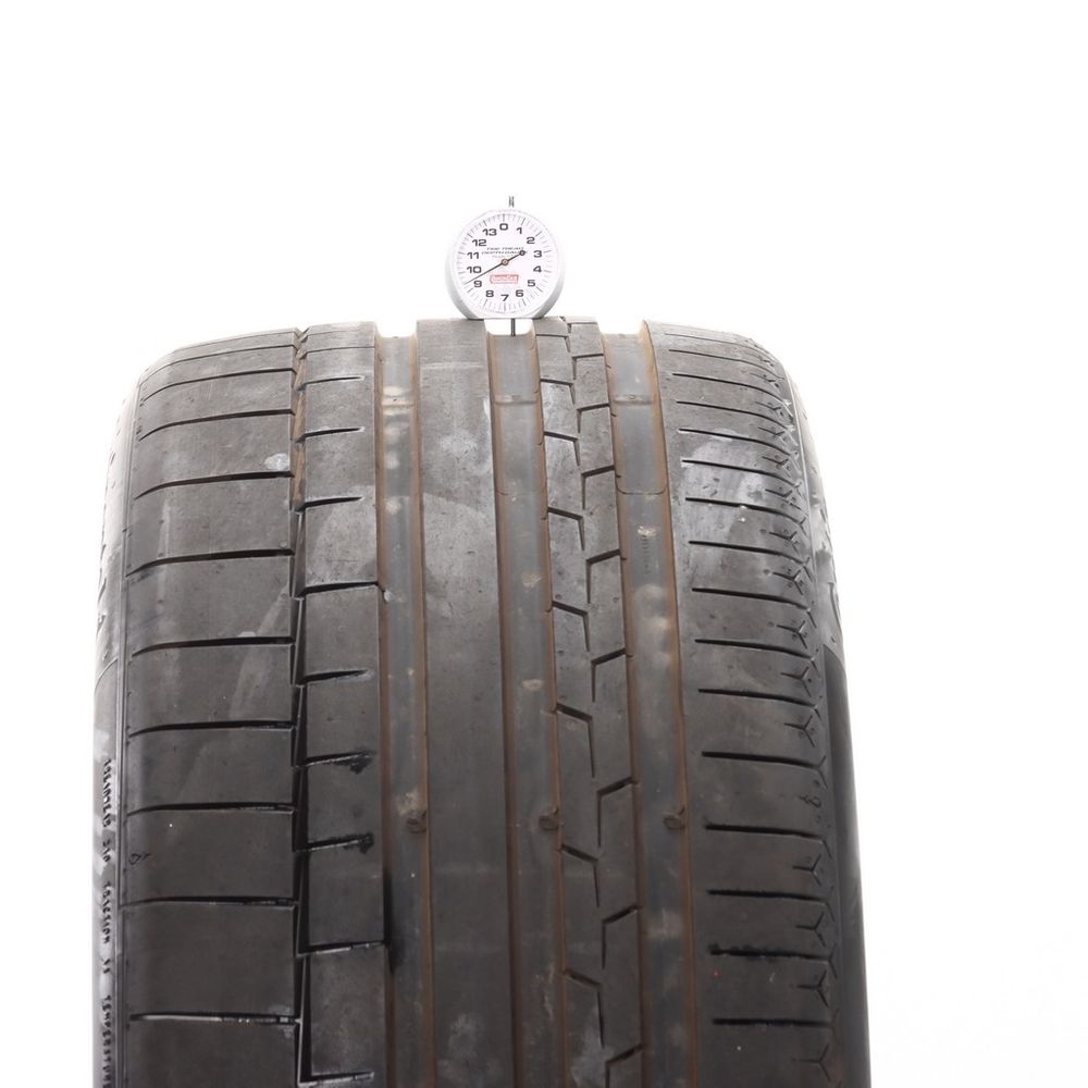 Set of (4) Used 285/35R23 Continental SportContact 6 R01 ContiSilent 107Y - 9/32 - Image 2