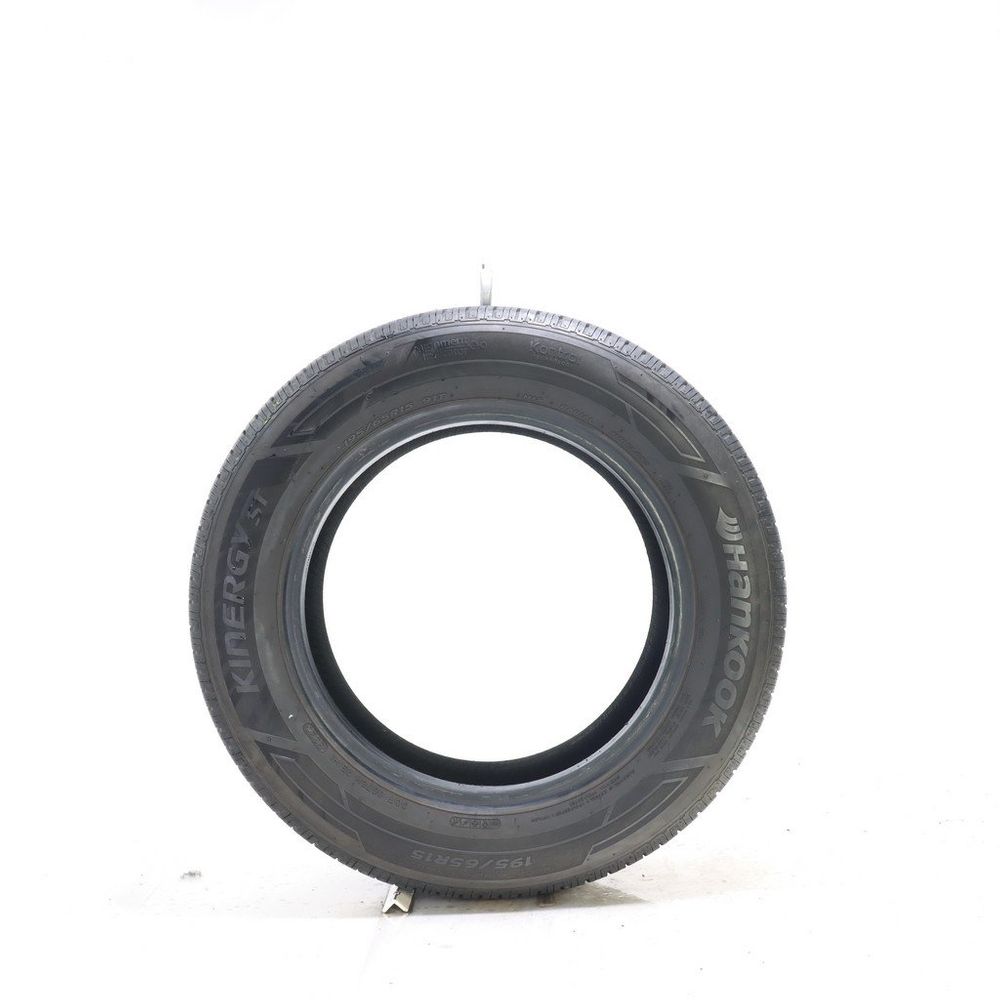 Set of (4) Used 195/65R15 Hankook Kinergy ST 91T - 6.5-7/32 - Image 3