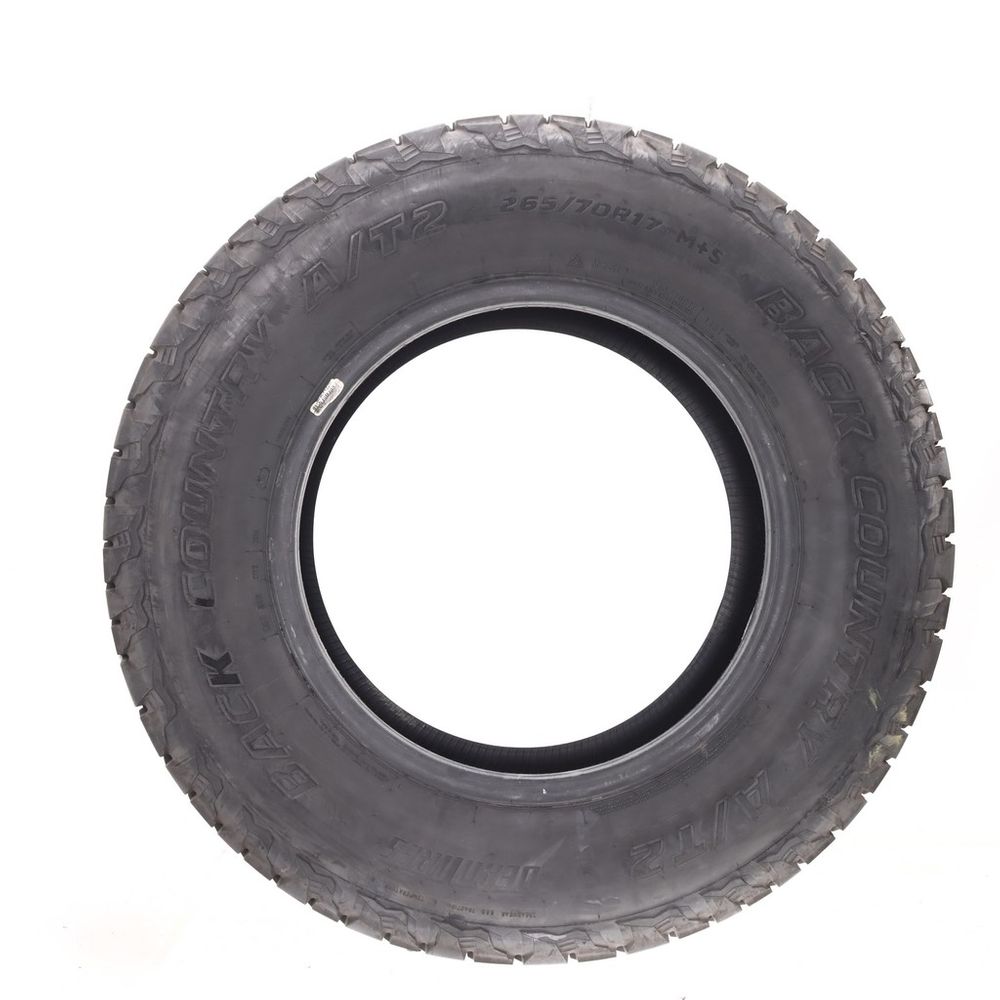 Set of (2) Used 265/70R17 DeanTires Back Country A/T2 115T - 12.5/32 - Image 3
