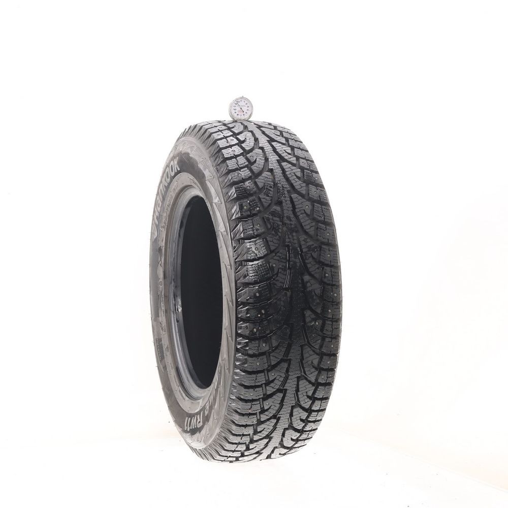 Set of (2) Used 225/70R16 Hankook iPike RW11 Studded 103T - 12-12.5/32 - Image 4