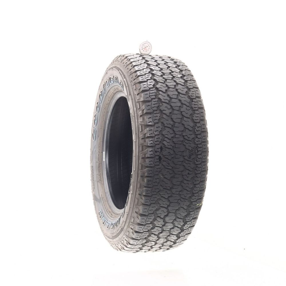 Set of (2) Used 265/65R17 Goodyear Wrangler All-Terrain Adventure Kevlar 112T - 9-10.5/32 - Image 1