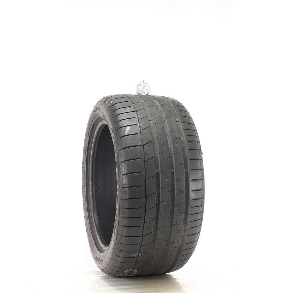 Set of (2) Used 285/40ZR17 Continental ExtremeContact Sport 100W - 8.5/32 - Image 1