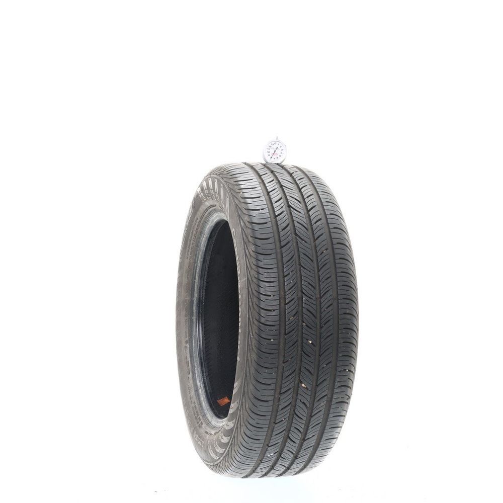 Set of (2) Used 215/55R16 Continental ContiProContact 97H - 8/32 - Image 1