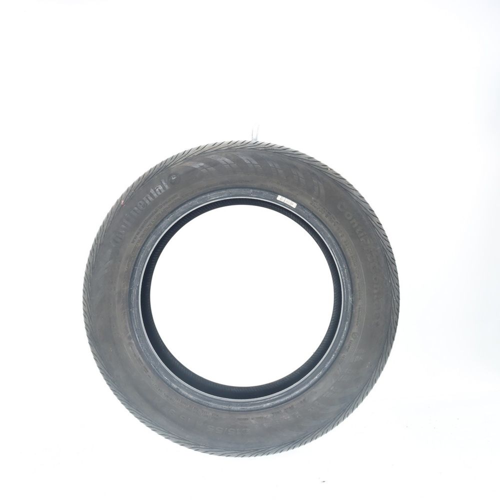 Set of (2) Used 215/55R16 Continental ContiProContact 97H - 8/32 - Image 3