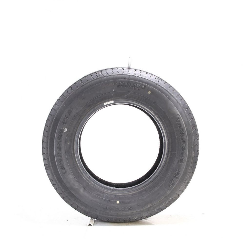 Set of (2) Used ST 205/75R14 Power King Vanguard STR II 100/96L C - 8/32 - Image 3