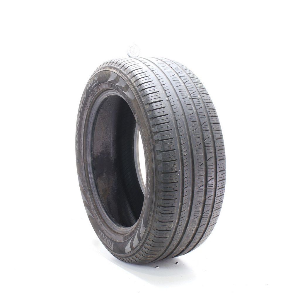 Set of (2) Used 255/55R19 Pirelli Scorpion Verde Run Flat AOE 111H - 7.5-8.5/32 - Image 1