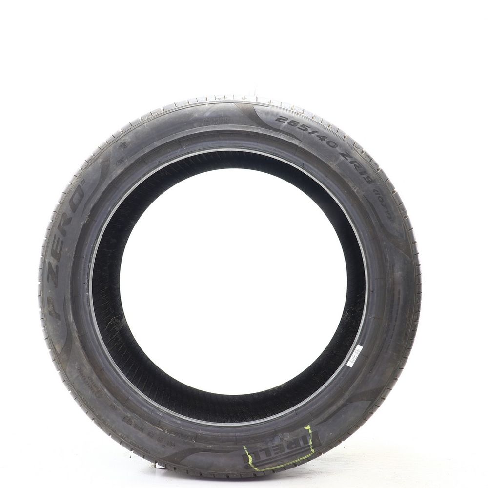 Set of (2) Used 285/40ZR19 Pirelli P Zero PZ4 107Y - 6-6.5/32 - Image 6