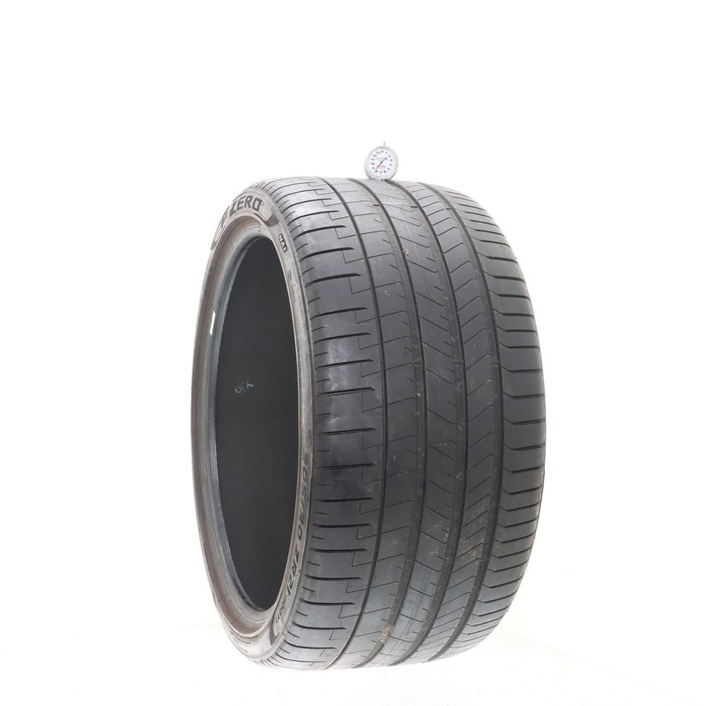 Set of (2) Used 305/30ZR21 Pirelli P Zero PZ4 NA1 100Y - 8.5/32 - Image 1