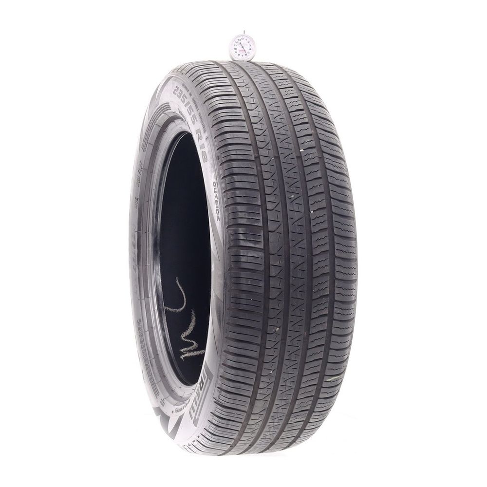 Set of (2) Used 235/55R18 Pirelli Scorpion Zero MOE Run Flat 100H - 5.5-7/32 - Image 1