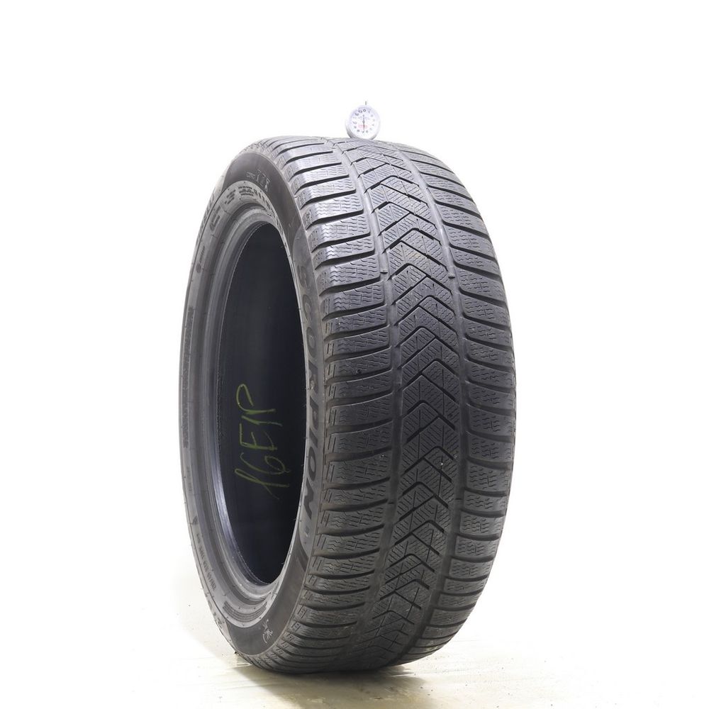 Set of (2) Used 275/45R20 Pirelli Scorpion Winter Run Flat 110V - 5-6.5/32 - Image 4