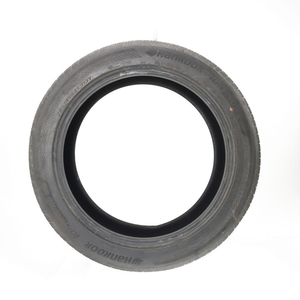 Set of (2) Used 285/45R21 Hankook iON evo AS SUV Sound Absorber EV LM1 113Y - 8-8.5/32 - Image 3