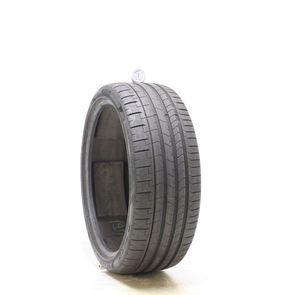 Set of (2) Used 225/35ZR20 Pirelli P Zero PZ4 MC PNCS 90Y - 6.5-7.5/32 - Image 1