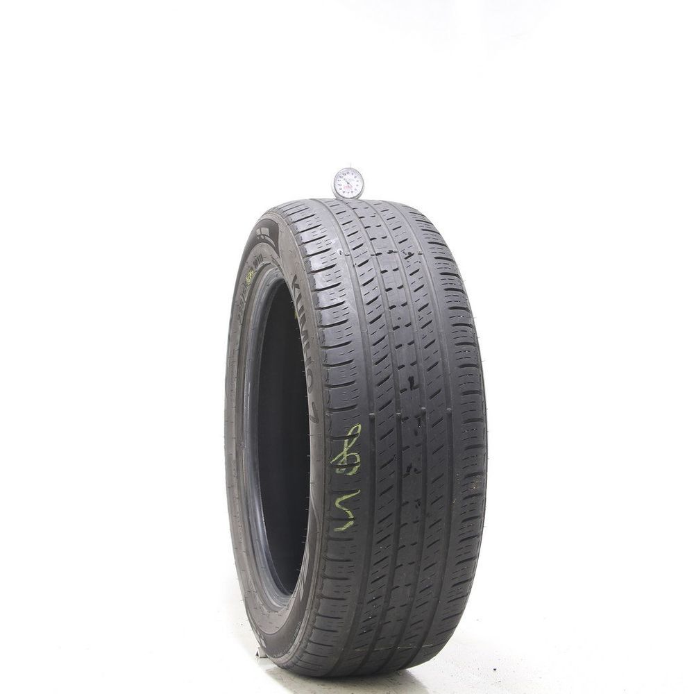 Set of (2) Used 235/55R19 Kumho Crugen Premium 101H - 5-6.5/32 - Image 1