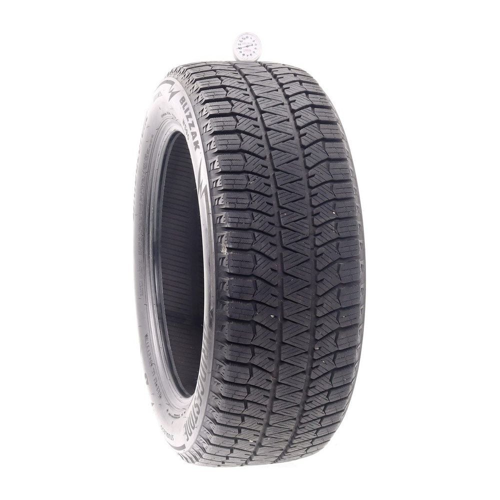 Set of (2) Used 215/55R17 Bridgestone Blizzak WS90 Studless 94H - 10-11.5/32 - Image 1