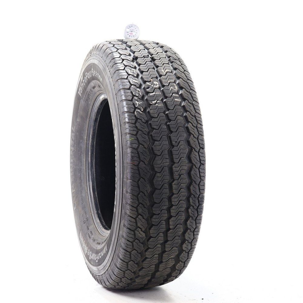 Set of (2) Used LT 245/75R16 Continental VancoFourSeason 120/116Q E - 10.5-11/32 - Image 1