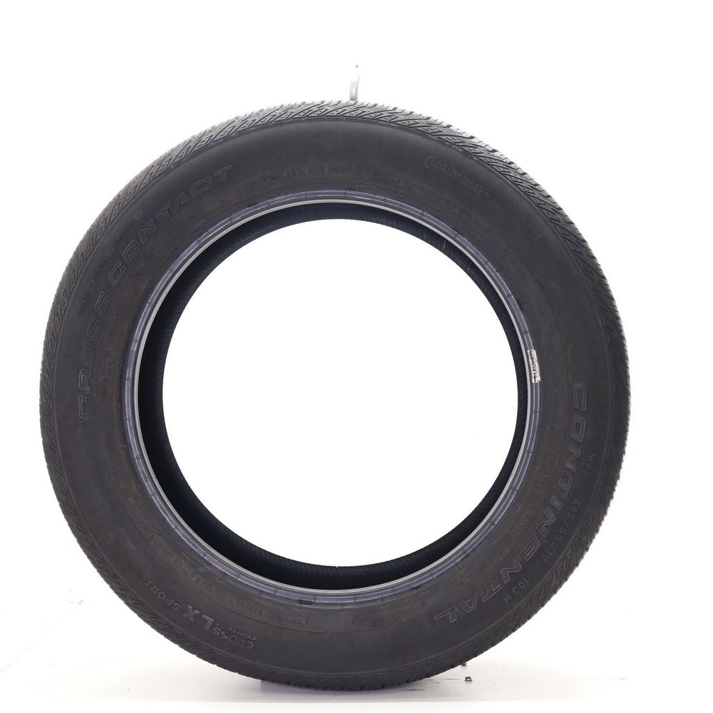 Set of (2) Used 245/55R19 Continental CrossContact LX Sport 103H - 8-9.5/32 - Image 3