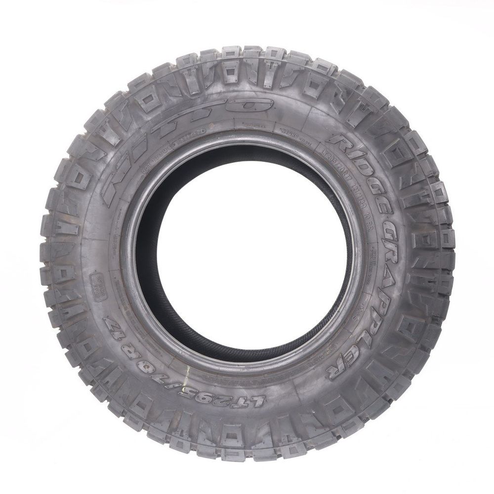 Set of (2) Used LT 295/70R17 Nitto Ridge Grappler 121/118Q E - 15/32 - Image 3