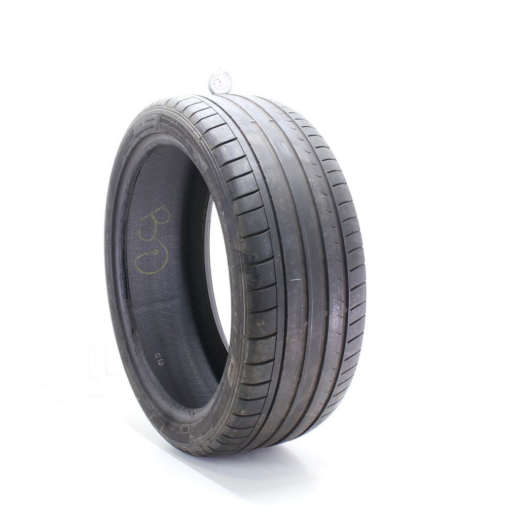 Set of (2) Used 255/40R21 Dunlop SP Sport Maxx GT R01 102Y - 5/32 - Image 1