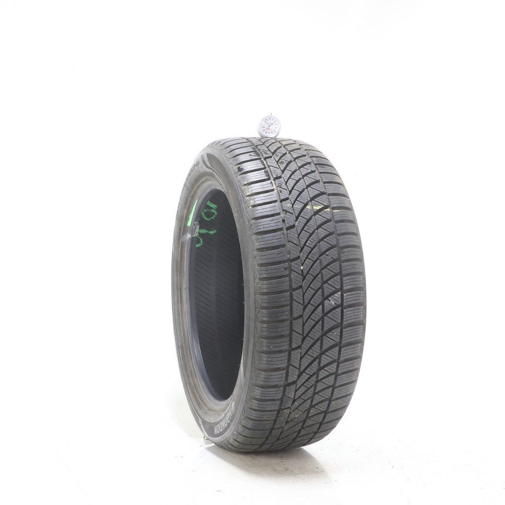 Set of (2) Used 235/50R18 Hankook New Englander 4s 97V - 9-9.5/32 - Image 1