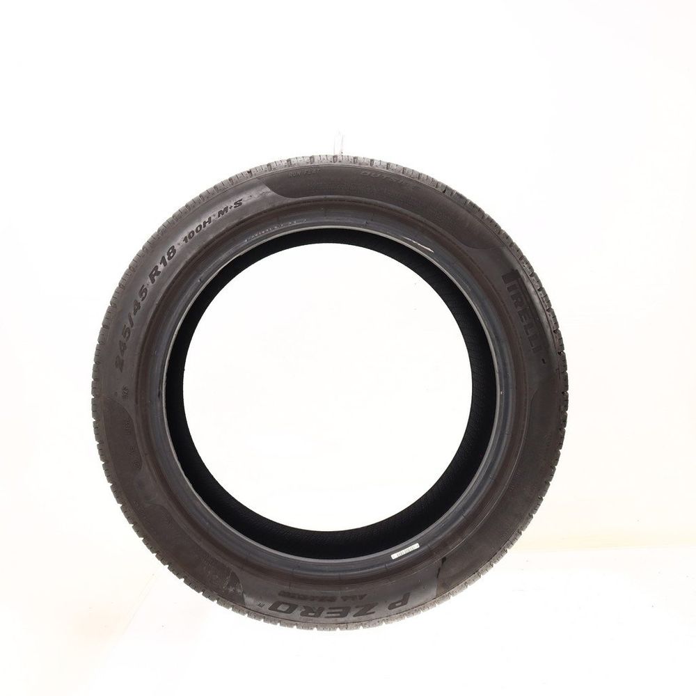 Set of (2) Used 245/45R18 Pirelli P Zero Run Flat 100H - 6.5-7/32 - Image 3