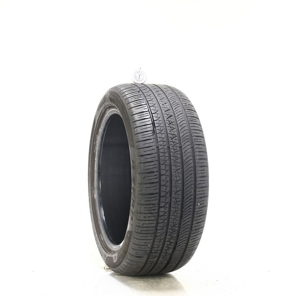 Set of (2) Used 245/45R18 Pirelli P Zero Run Flat 100H - 6.5-7/32 - Image 4