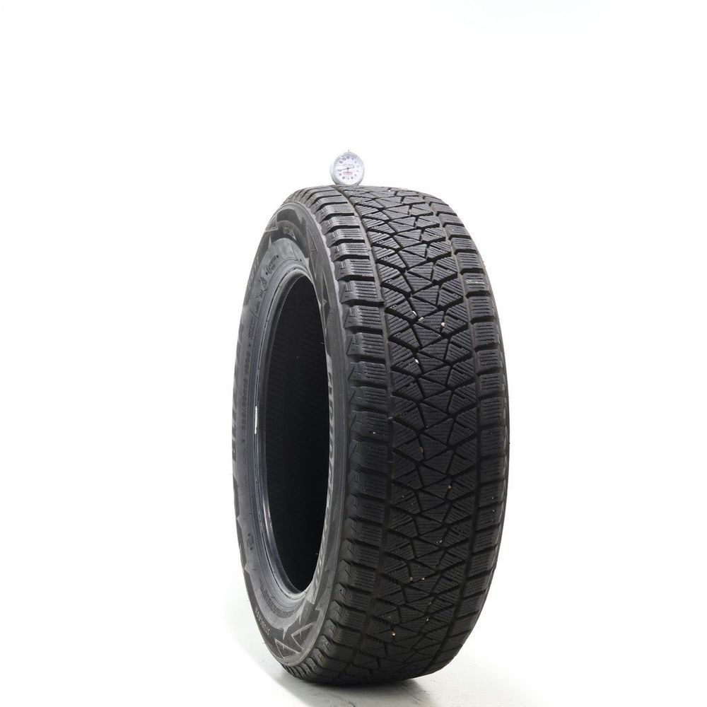 Set of (4) Used 225/60R18 Bridgestone Blizzak DM-V2 100S - 9-10/32 - Image 4