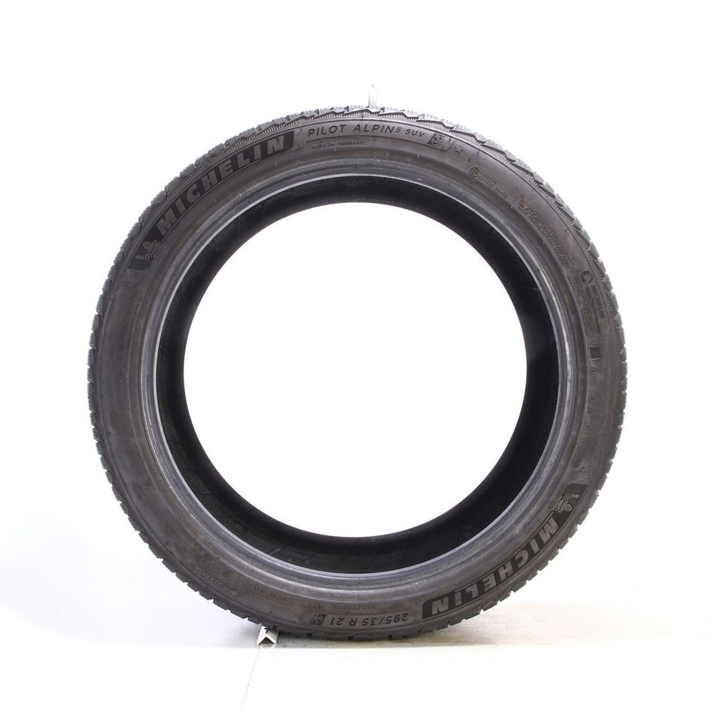 Used 295/35R21 Michelin Pilot Alpin 5 SUV 107V - 7/32 - Image 3