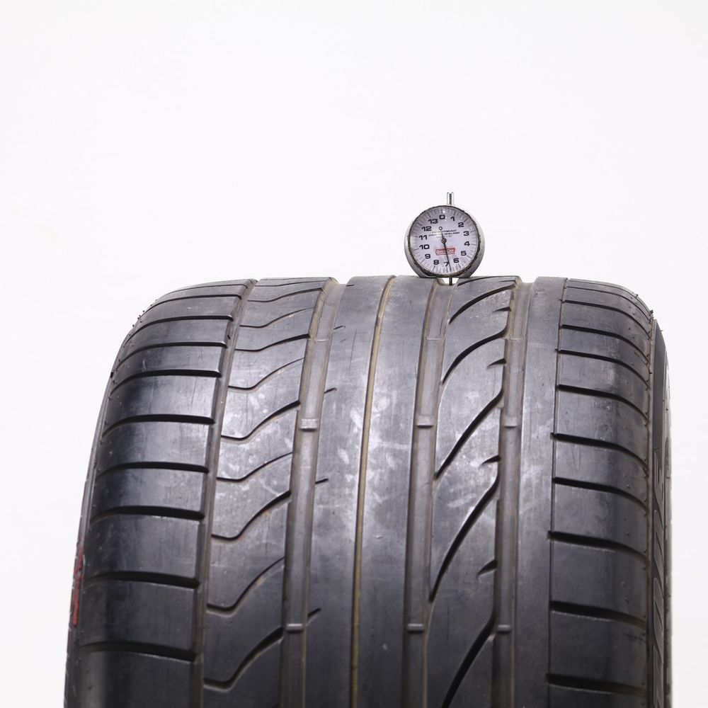 Set of (2) Used 345/35ZR19 Bridgestone Potenza RE050A Scuderia 110Y - 6.5-7.5/32 - Image 2