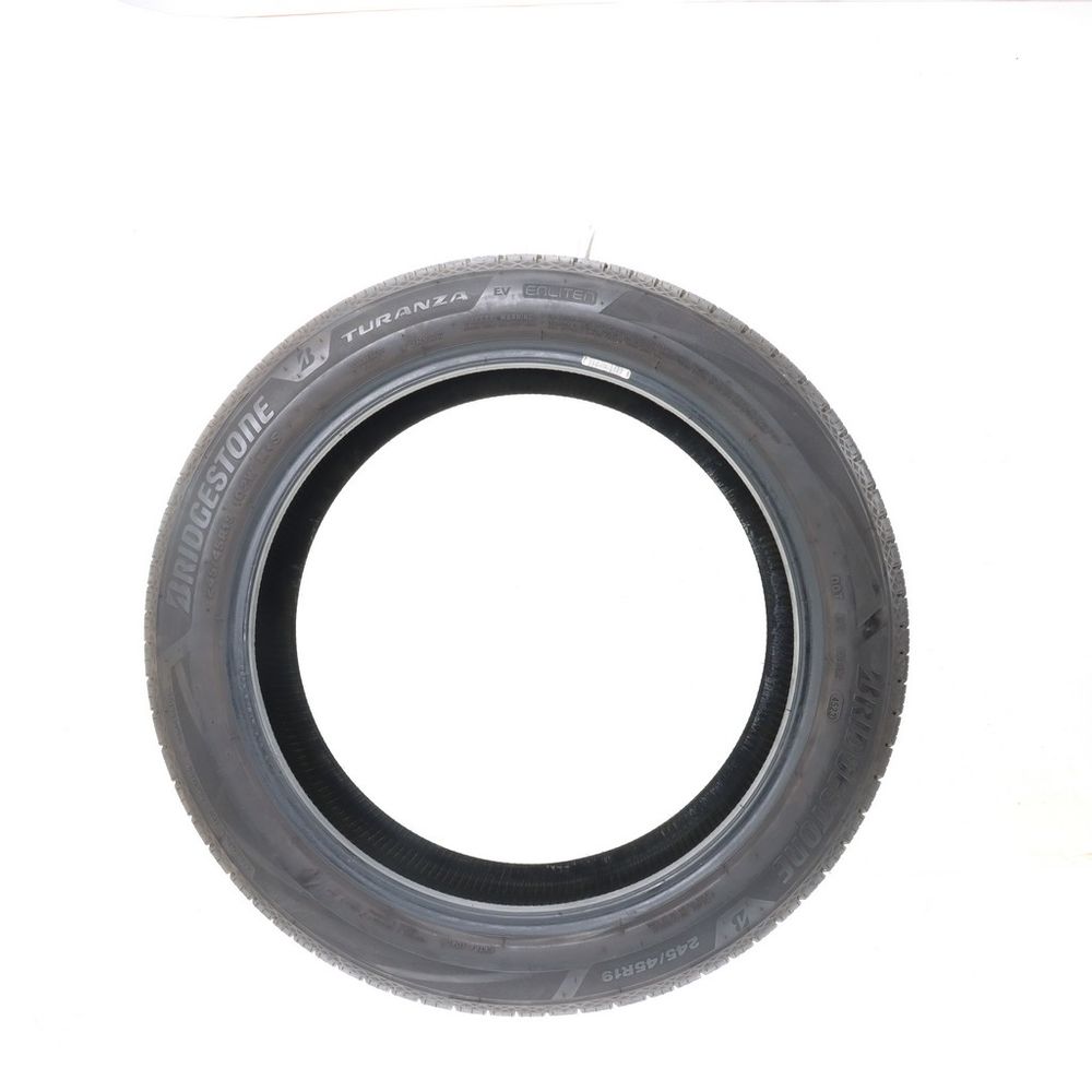 Set of (2) Used 245/45R19 Bridgestone Turanza EV ENLITEN 102W - 8-8.5/32 - Image 3