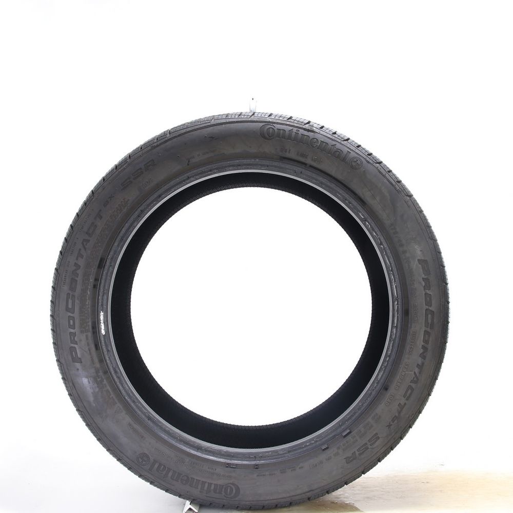 Set of (2) Used 275/40R19 Continental ProContact GX SSR MOE 101H - 8/32 - Image 3