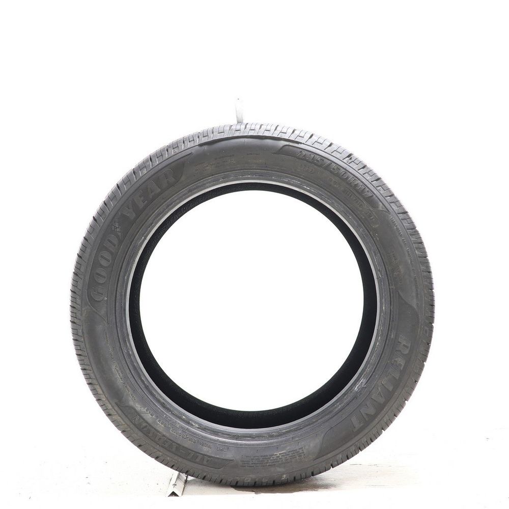 Set of (2) Used 215/50R17 Goodyear Reliant All-season 95V - 9-10/32 - Image 6