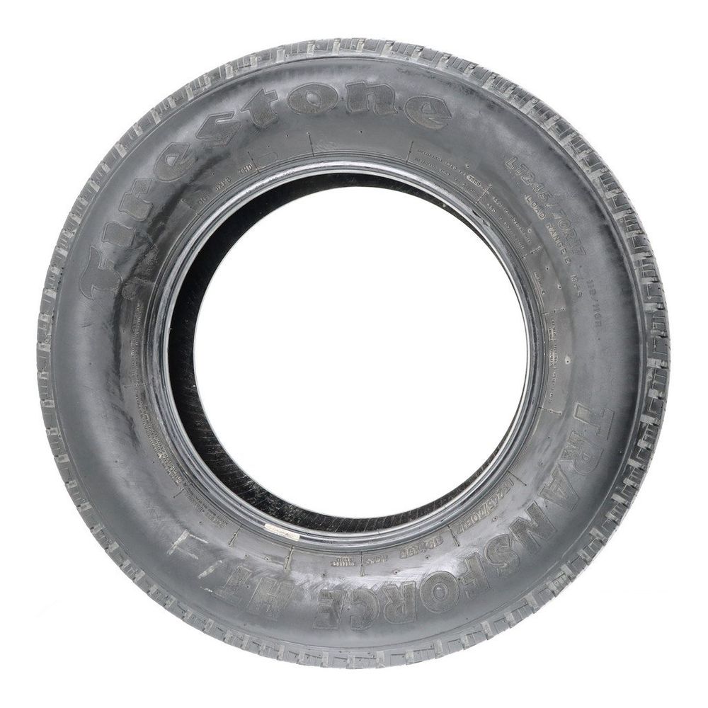 Set of (2) Used LT 245/70R17 Firestone Transforce HT 119/116R E - 9.5/32 - Image 3