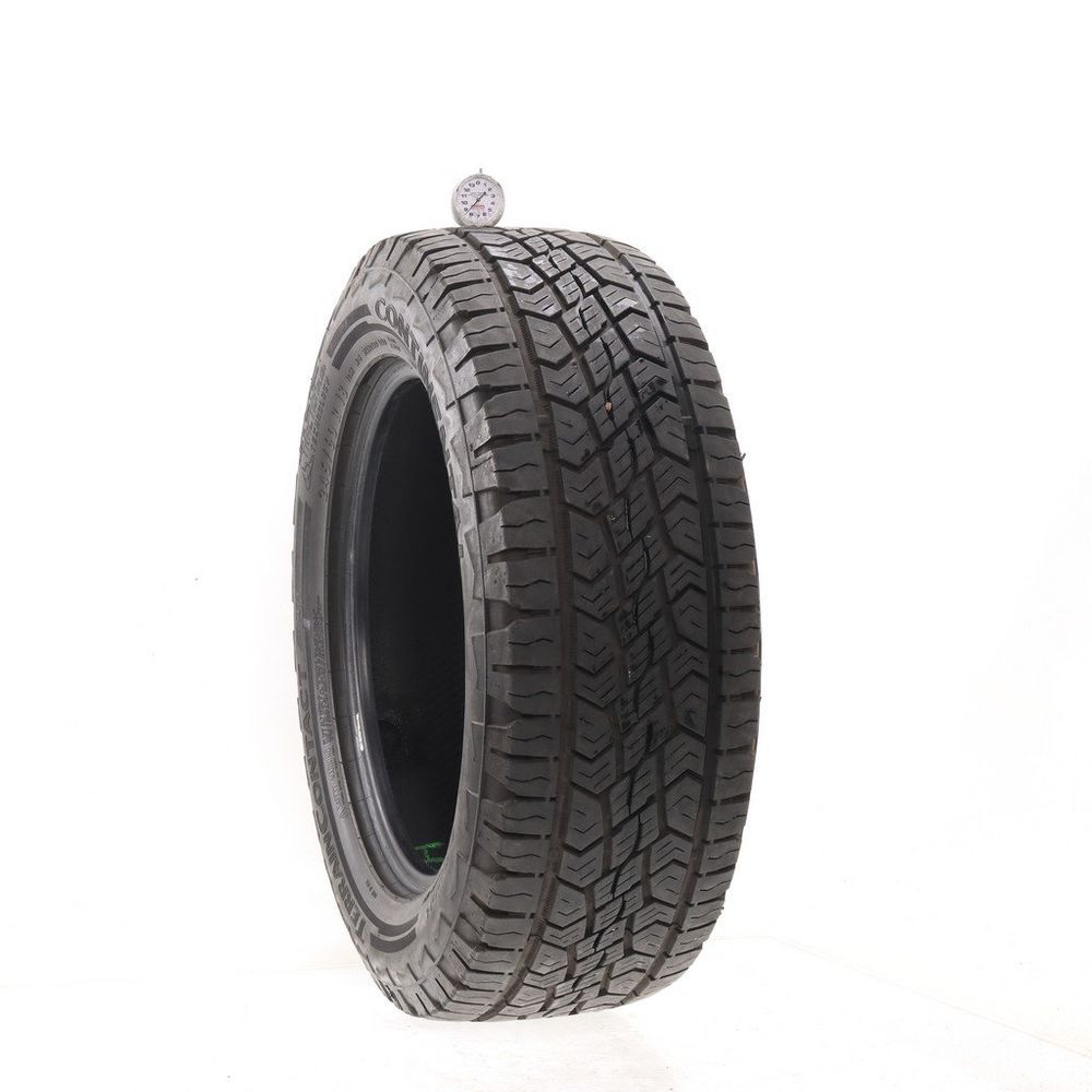Used 245/60R18 Continental TerrainContact AT 105H - 8.5/32 - Image 1