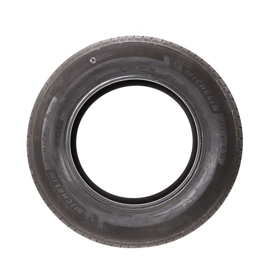 Set of (2) Used 255/65R18 Michelin Primacy All Season 111H - 5.5-7/32 - Image 6