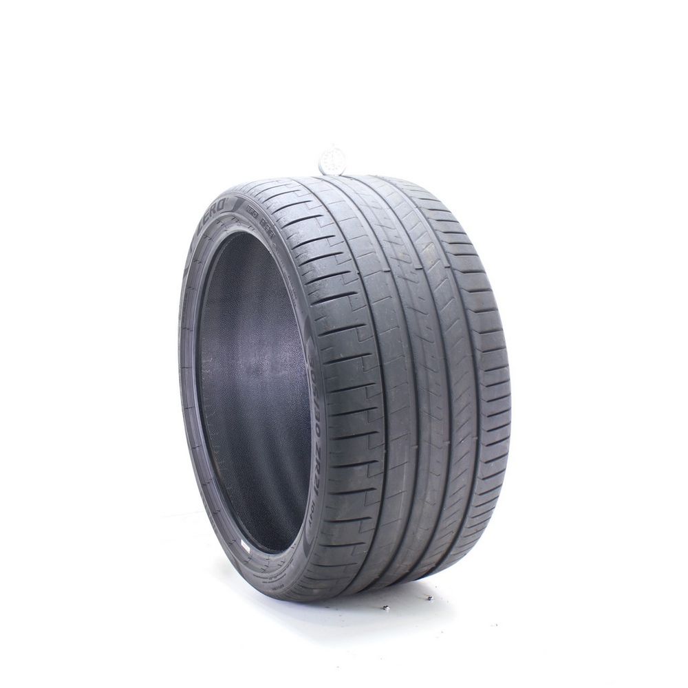 Set of (4) Used 305/30ZR21 Pirelli P Zero PZ4 NF0 Elect 104Y - 6.5-8/32 - Image 1