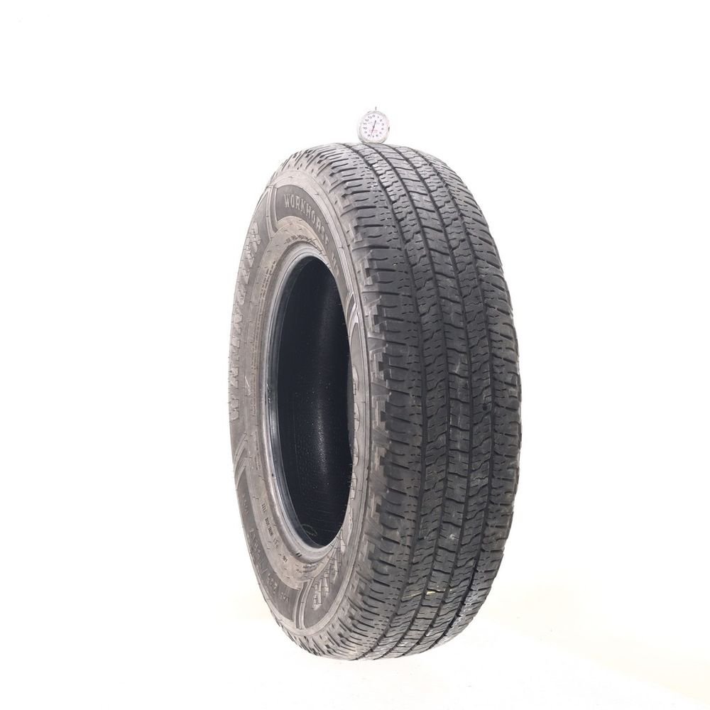 Set of (2) Used 235/75R17 Goodyear Wrangler Workhorse HT 109T - 7.5-8/32 - Image 1