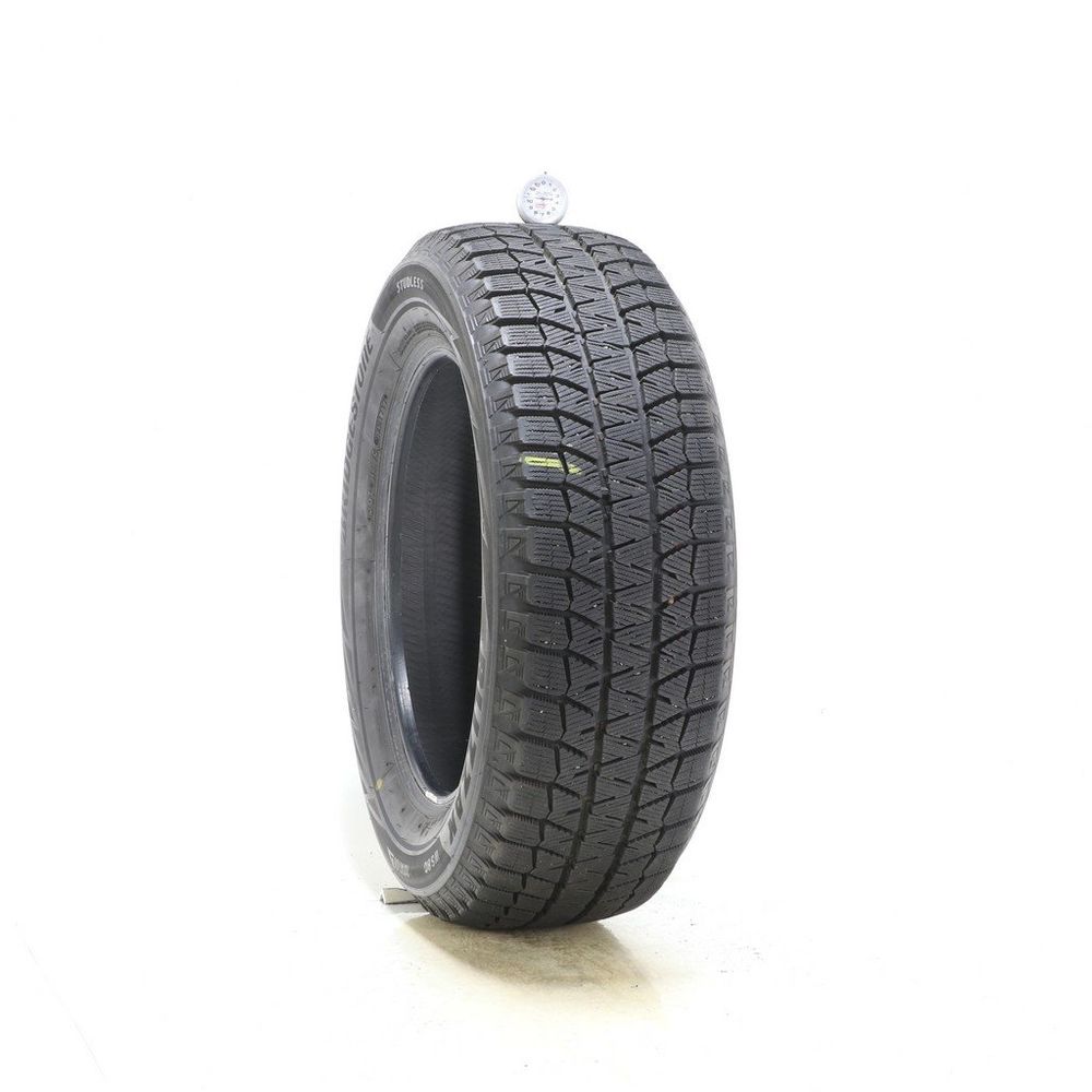 Set of (2) Used P 225/60R17 Bridgestone Blizzak WS80 99H - 10-10.5/32 - Image 4