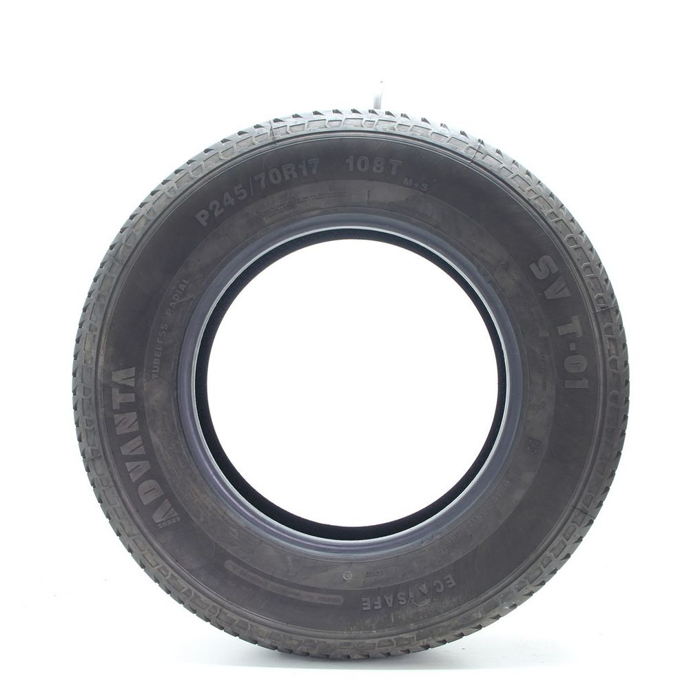 Set of (2) Used 245/70R17 Advanta SV T-01 108T - 8/32 - Image 3